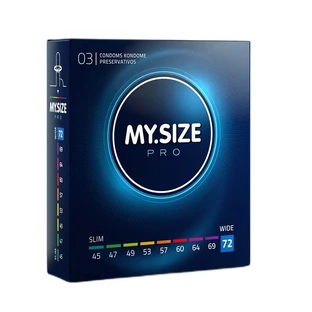 My.Size Pro Condoms 72mm, 3 pieces