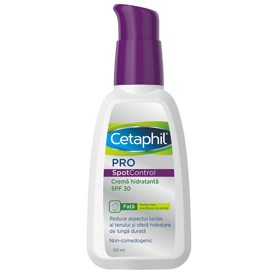 Cetaphil PRO SpotControl Feuchtigkeitscreme mit SPF 30, 120 ml, Galderma