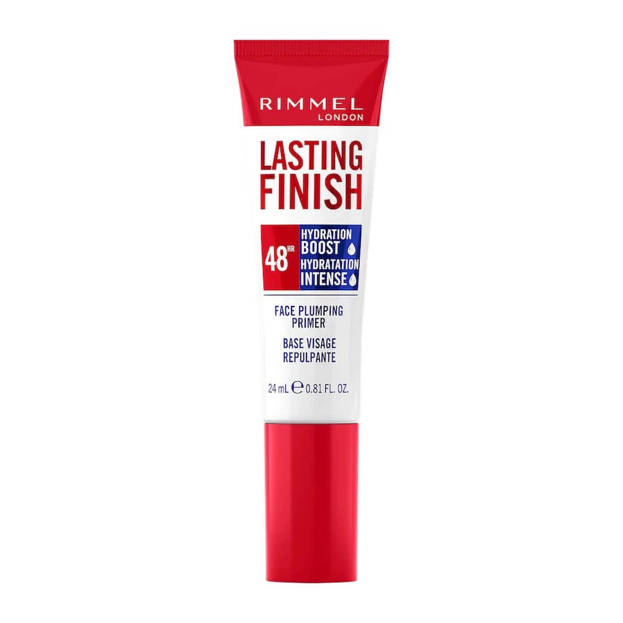 Rimmel Lasting Finish Primer Feuchtigkeitsspendende Make-up-Grundierung mit natürlichen Bio-Peptiden, 24ml
