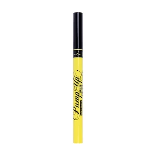 Lovely Pump Up Brush Zwarte Eyeliner met Precisieborstel Diep Zwart