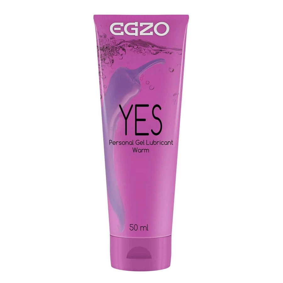 Egzo Yes Personal Gel Lubricant Lubricant stimulant și încălzitor, 50 ml