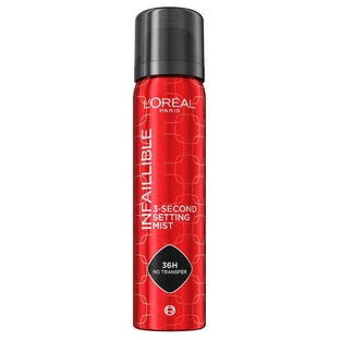 L Oreal Paris Infaillible 3-Second Setting Mist 3-second makeup fixing spray, 75 ml.
