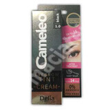 Cremă pentru sprâncene Cameleo, 15 ml, Black 1.0, Delia Cosmetics