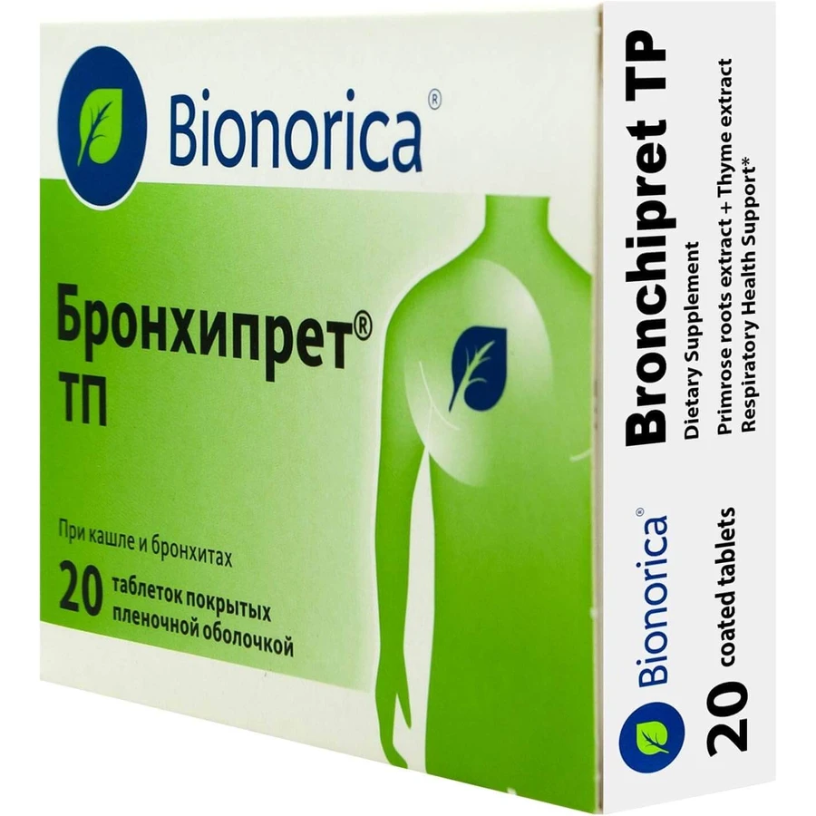 Bronchipret TP, 20 tabletten, Bionorica