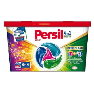 Persil Discs Color Washing Capsule 4in1, 20 buc.