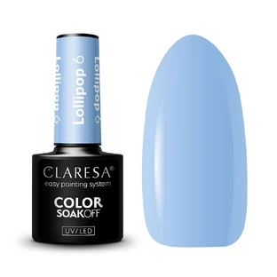Claresa Soak Off UV/LED Lollipop Hybride Lak 6, 5 g
