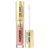 Eveline Cosmetics Top Coat für die Lippen mit Hyaluronsäure 13 Peach Fuzz, 4,5 ml
