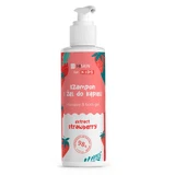 HiSkin Kids Champú y Gel de Baño Fresa, 280ml