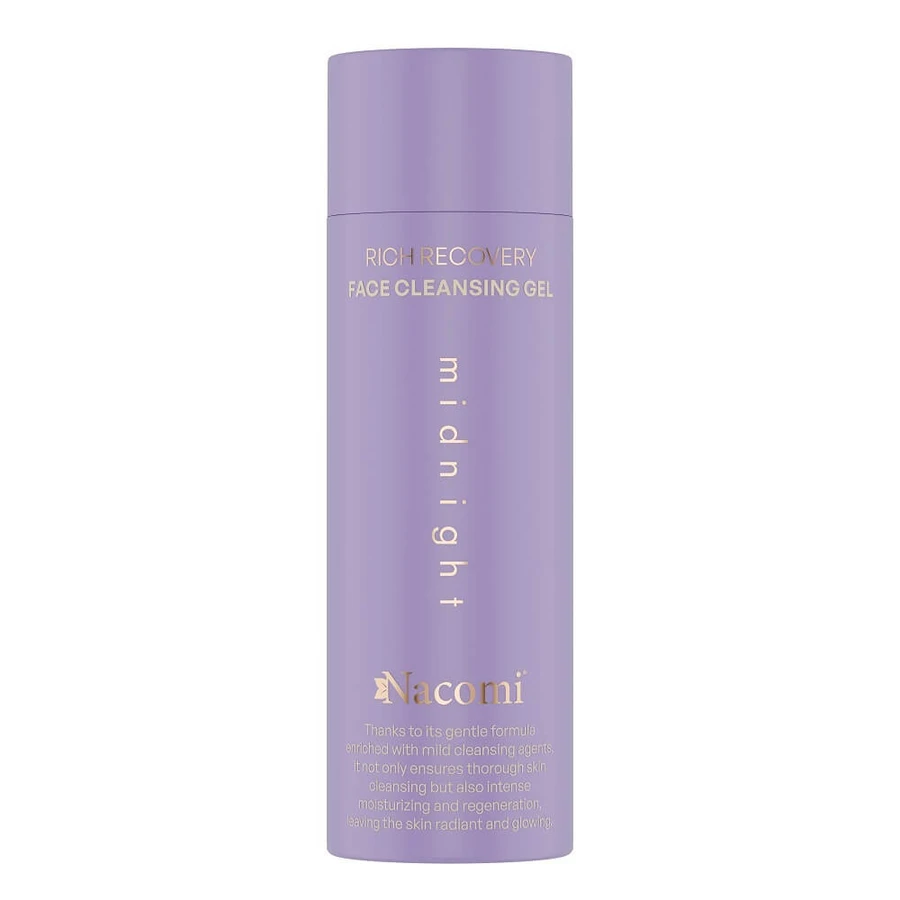 Nacomi Rich Recovery Midnight Face Wash Gel, 140 ml