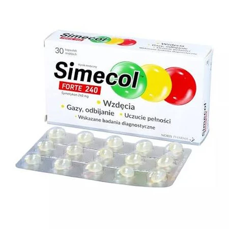 Simecol Forte 240, 30 capsules