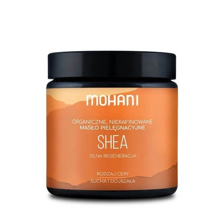 Mohani Unrefined shea body butter, 100 g