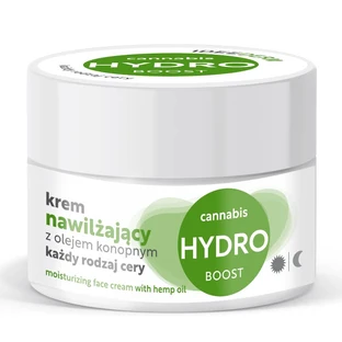 Idee Derm Hydraterende Dag-, Nachtcrème voor alle huidtypes met hennepolie, 50 ml