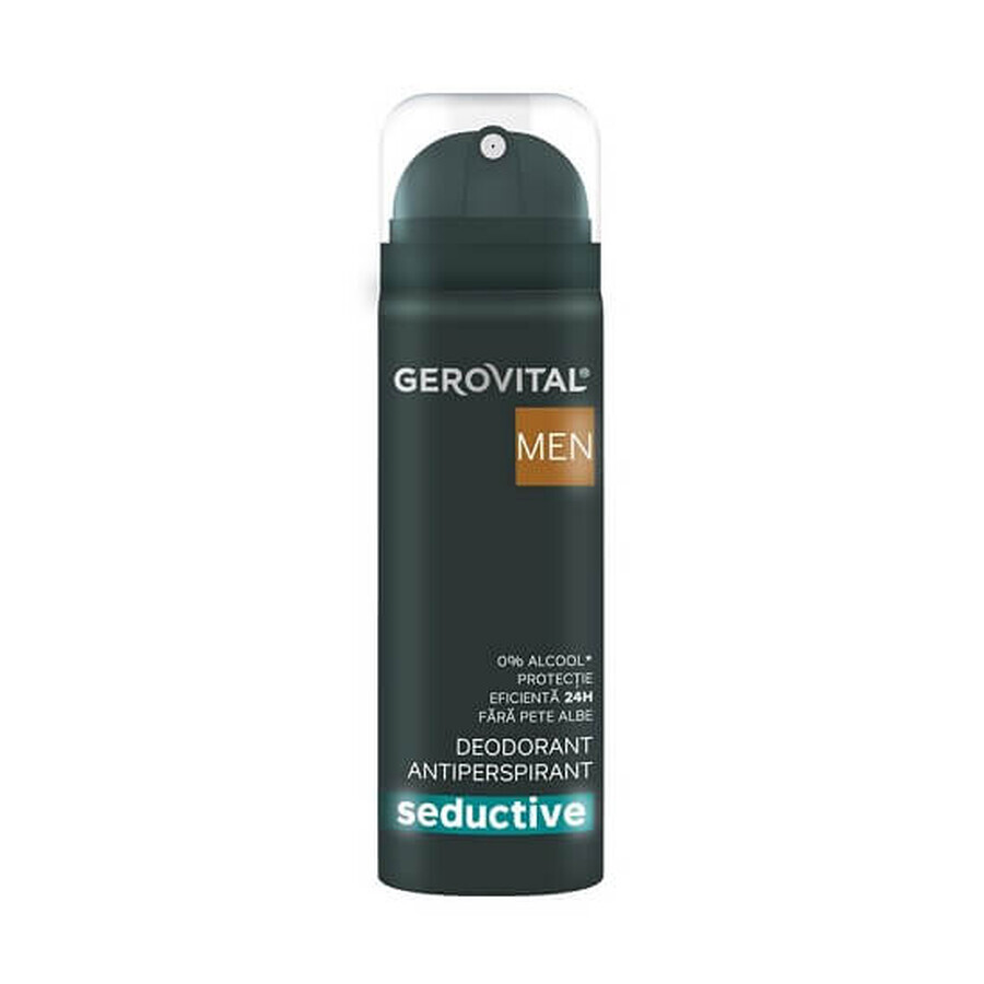 Antitranspirant-Deodorant, 150 ml, Men Seductive, Gerovital