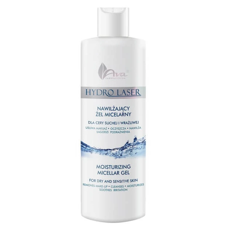 AVA, Hydro Laser Hydrating Facial Micellar Gel, 200 ml