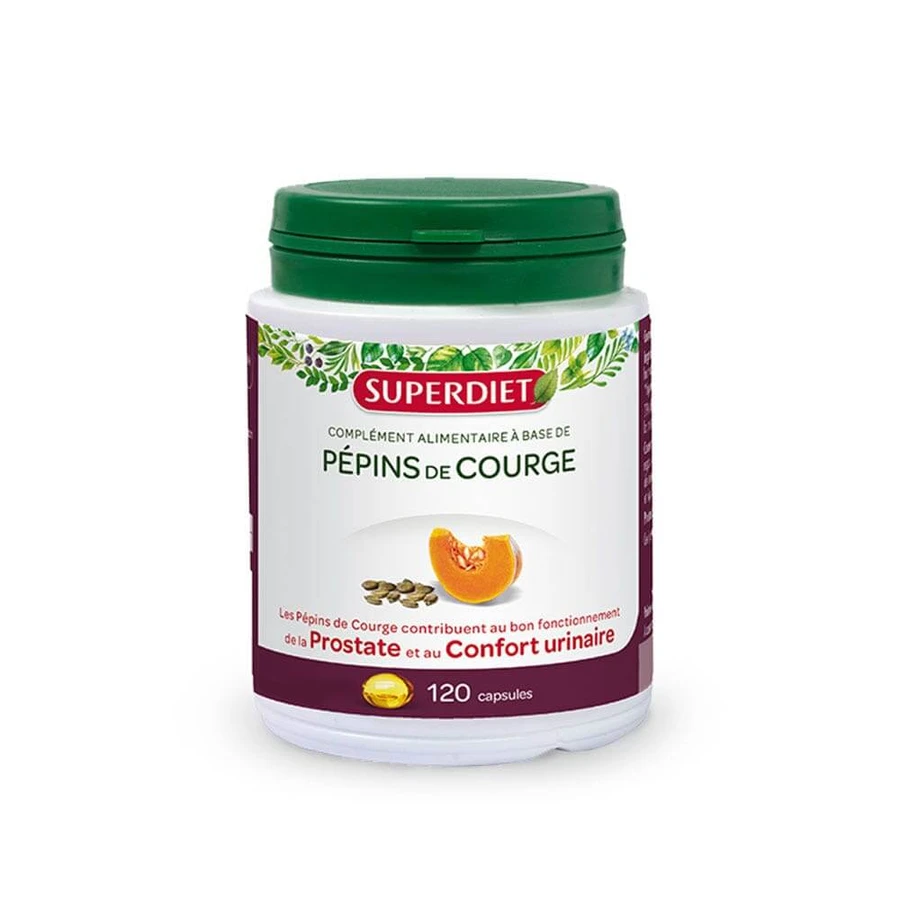 Superdiet Pumpkin Seed 120 Capsules