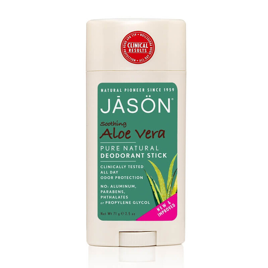 Deodorant stick bio cu aloe vera, 75 g, Jason