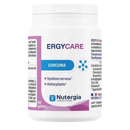 Nutergia Ergycare Kurkuma 60 Kapseln