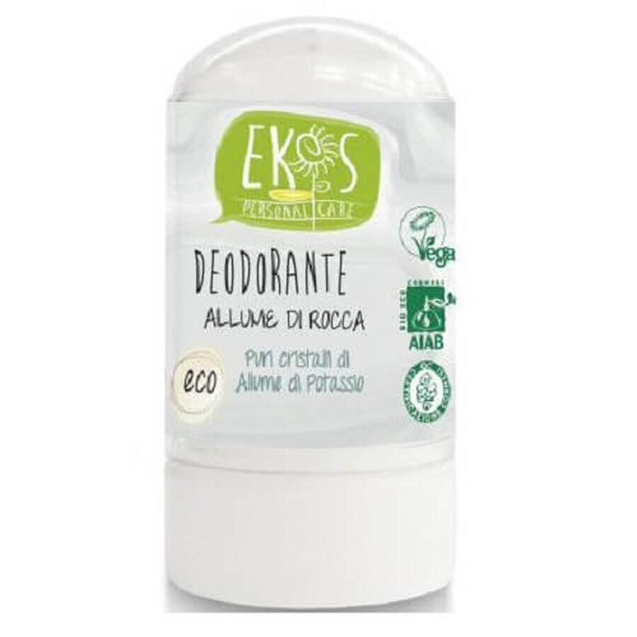 Natürlicher Deodorant-Stick mit Alaunstein, 115 g, Ekos
