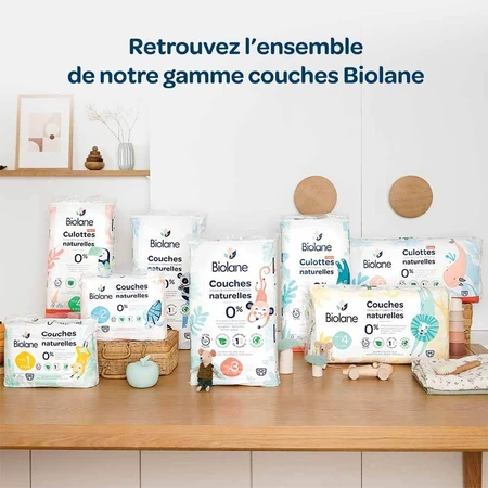 Biolane Naturals Ecological Diapers Size 5 x40