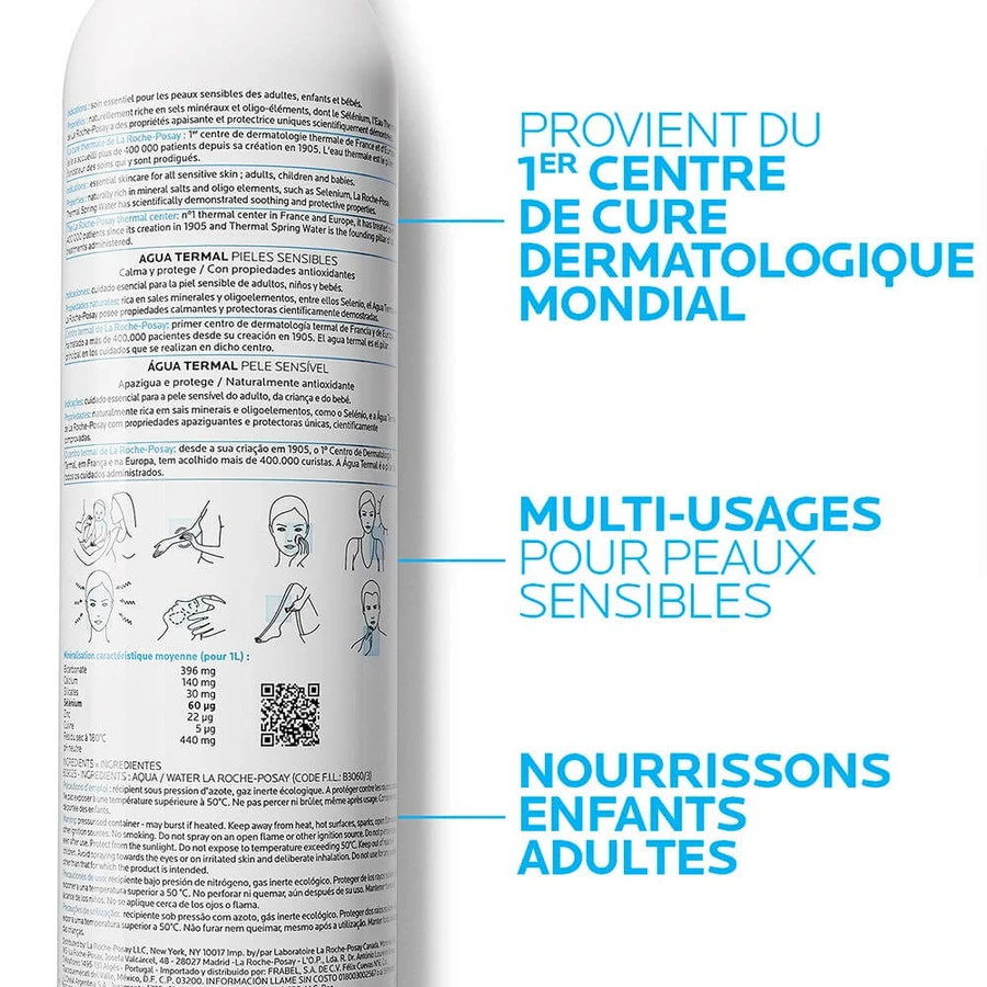 La Roche-Posay Eau Thermale Beruhigendes und reizlinderndes Thermalwasser für empfindliche Haut 300ml