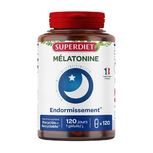Superdiet Melatonin 120 Capsules 120 Gélules
