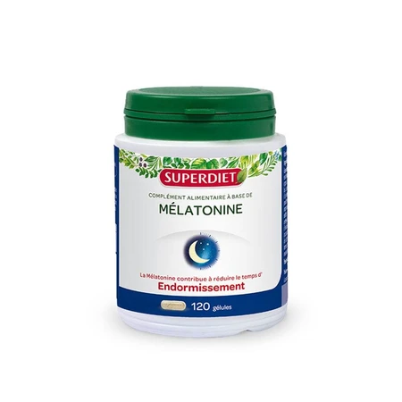 Superdiet Melatonin 120 Capsules 120 Gélules