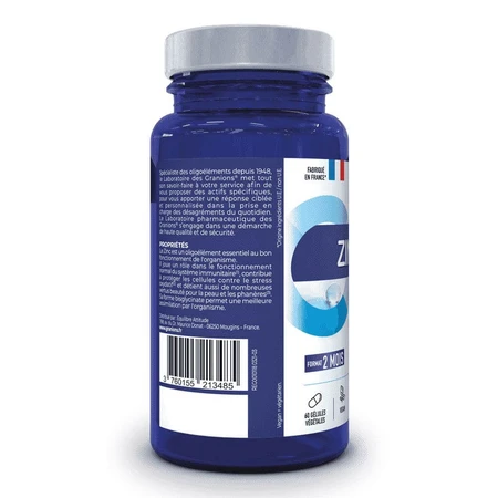 Granions ZINC Imunity - Antioxidant x60 capsules
