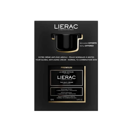 Lierac Premium Coffret Crème Soyeuse + Recharge Offers 100ml