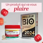 Superdiet Acerola 1000 Bio Natural Vitamin C 60 Kautabletten