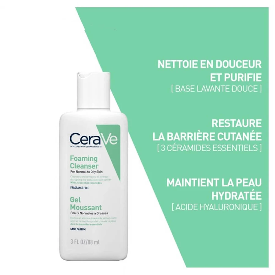 Cerave Facial Cleanser Foaming Gel for normal to oily skin 88ml