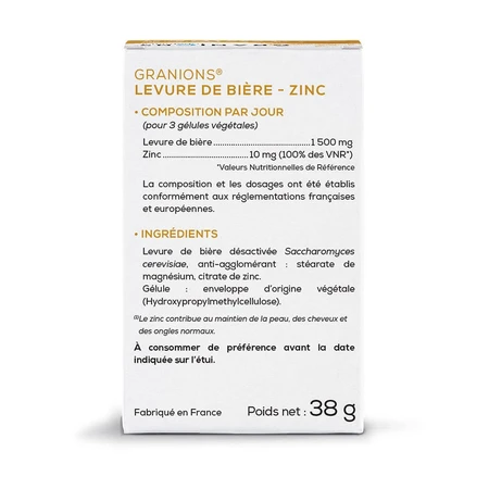 Granions Zink Biergist 60 gels