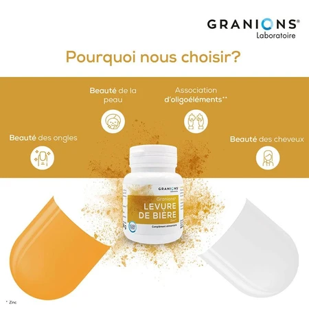 Granions Zink Biergist 60 gels