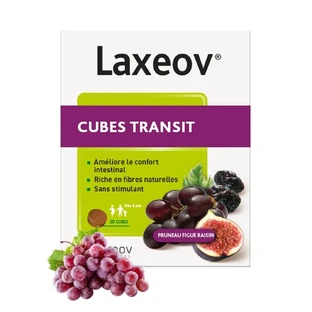 Nutreov Laxeov Cubes Transit Pruneau Figue Raisin 10 cubes