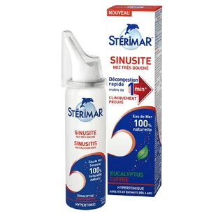 Sterimar Sinusitis Spray Zeer verstopte neus Eucalyptus/koper 50ml