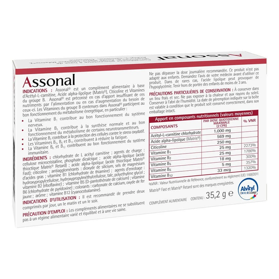 Alvityl Axonal 24 tabletten