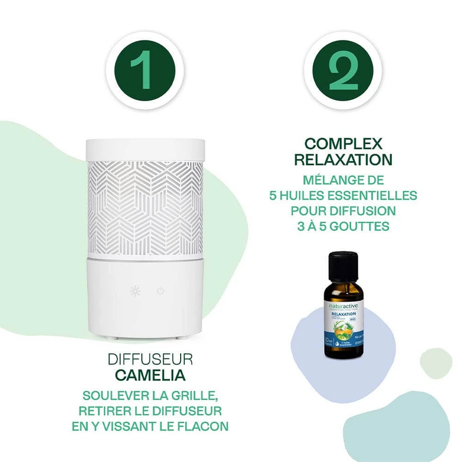 Naturactive Camellia Essential Oil Diffuser
