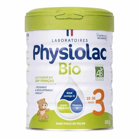 Physiolac Bio-Milchpulver Croissance 3
