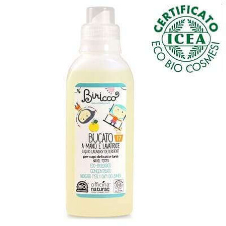 Detergent bio delicat pentru rufe, 500ml, Biricco