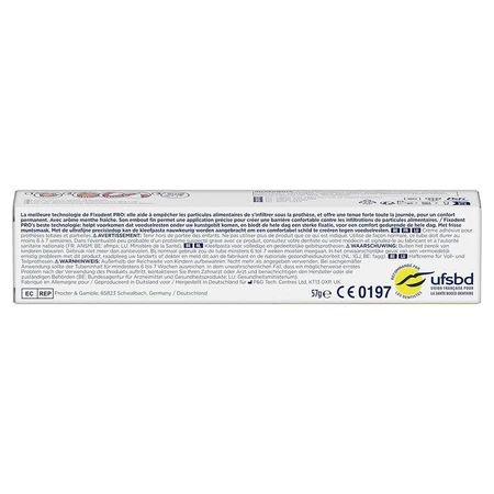 Fixodent Pro Ultimate Crema adesiva per protesi totali e parziali Freschezza 57ml