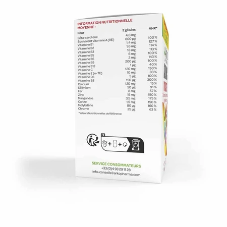 Arkopharma Azinc Shape și Vitalitate 150 Capsule
