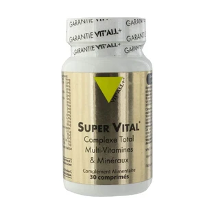 Vit'All+ Super Vital Total Multivitamin and Mineral Complex 30 Tablets