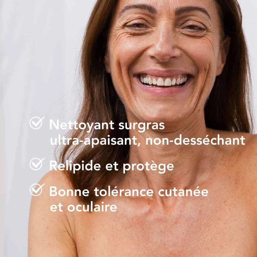 Bioderma Atoderm Intensive Pain Nettoyant surgras ultra-apaisant Peaux sèches 2x150g