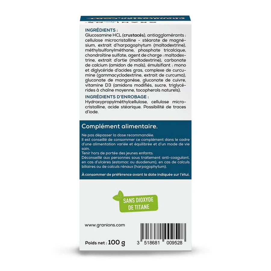 Granions Chondrosteo Fort Articulations 2x120 Comprimes