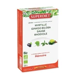 Superdiet Quatuor Memoire Organic 20 Vials