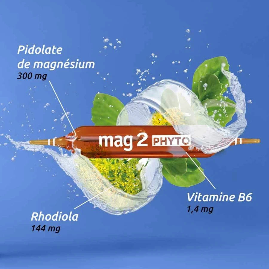Mag 2 Phyto Relax Nervosität Müdigkeit Entspannung 30 Ampullen