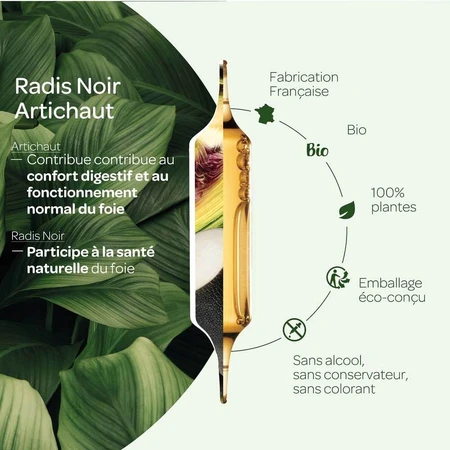 Superdiet Black Radish-Artichoke Liver Wellness 20 Ampoules Digestion 20 Ampoules