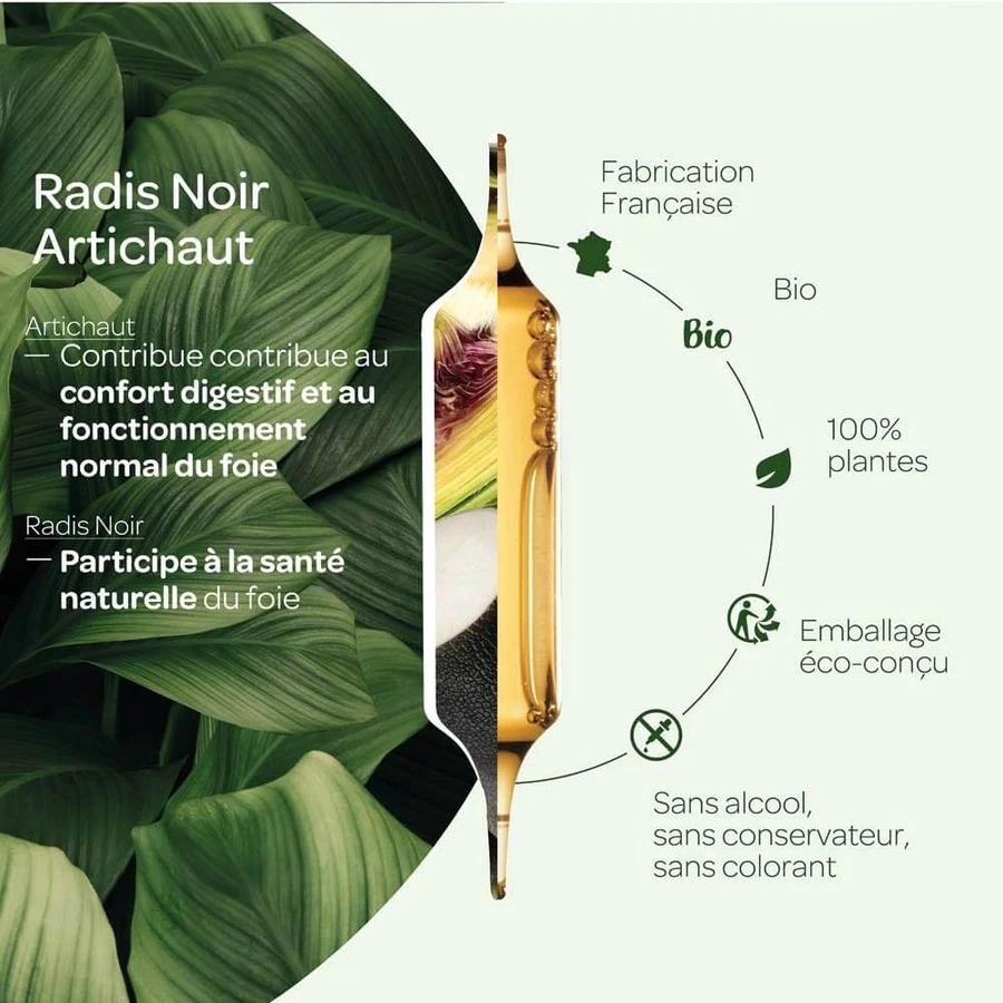 Superdiet Black Radish-Artichoke Liver Wellness 20 Ampoules Digestion 20 Ampoules