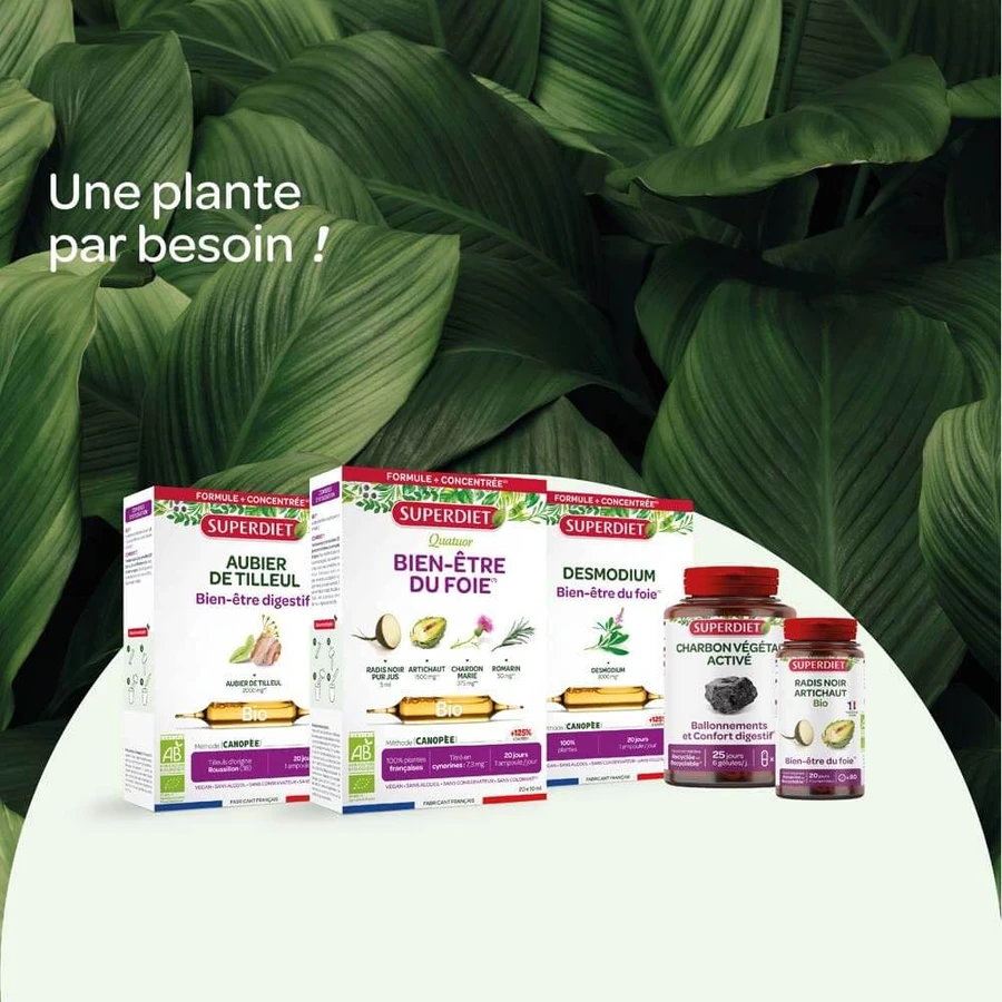Superdiet Black Radish-Artichoke Liver Wellness 20 Ampoules Digestion 20 Ampoules