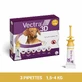 Ceva Vectra Spot-on Lösung für Hunde 1,5-4 kg 3 Pipetten