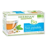 Herbesan Serene Night Camomile Infusion Organic Bergamot Flavor 20 sachets